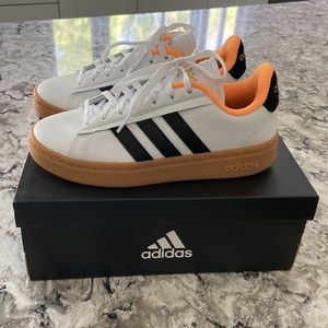 Size 6.5 adidas Grand Court Alpha, NWOT, never worn